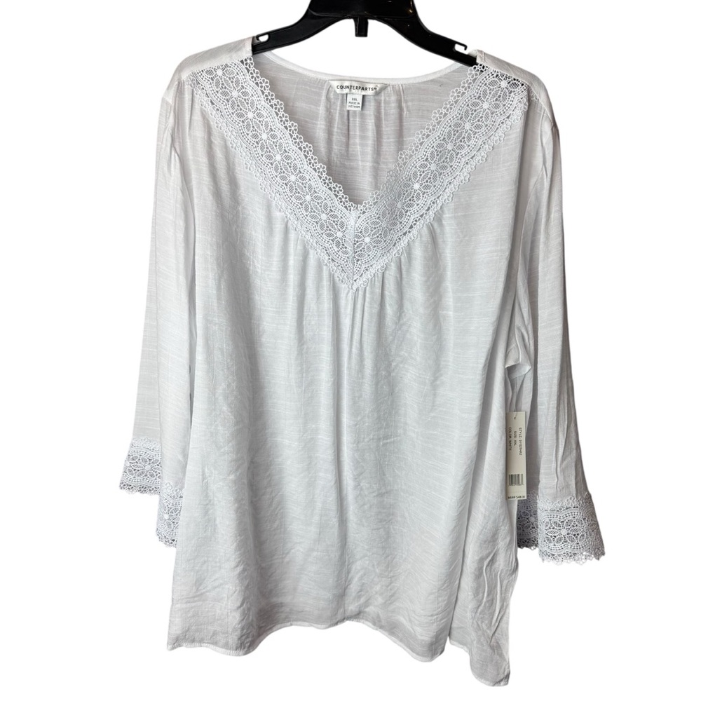 Counterparts Boho Top White XXL